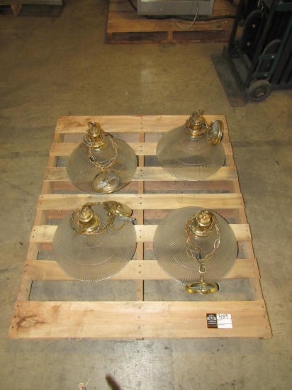 (qty - 4) Hanging Light Fixtures-
