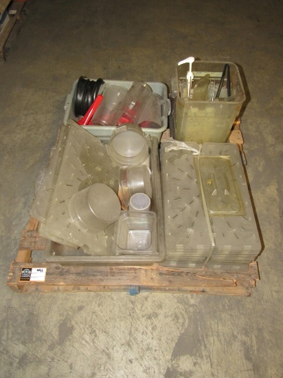 Assorted Plastic Kitchen Supplies-