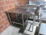 Stainless Steel Prep Table-