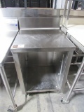 Stainless Steel Table With Storage Conpartment-