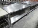 Rolling Stainless Steel Table-
