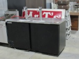Beverage-Air Double Tap Kegerator Beer Dispenser-