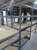 (Qty - 3) Steel Shelving-