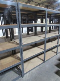 (Qty - 3) Steel Shelving-
