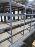 (Qty - 3) Steel Shelving-