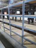 (Qty - 3) Steel Shelving-