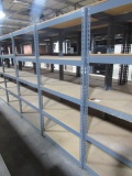 (Qty - 3) Steel Shelving-