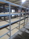 (Qty - 3) Steel Shelving-