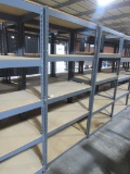 (Qty - 3) Steel Shelving-