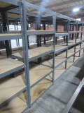(Qty - 3) Steel Shelving-