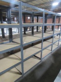 (Qty - 3) Steel Shelving-