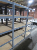 (Qty - 3) Steel Shelving-