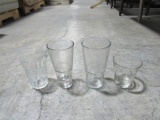 Assorted Glasses and Glass Carriers-
