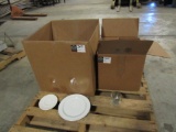 Assorted Plates and Drinking Glasses-