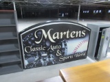 Large Martens Classic Auto Sign-