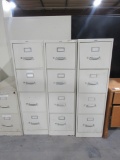 (Qty. 3) Filing Cabinets-