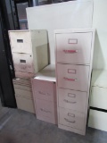 (Qty - 4) Filing Cabinents-