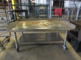 Stainless Steel Rolling Stand-