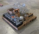 Assorted Drinking Glasses and Glass Jars-