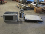 Griddle, Microwave, and Sausage Stuffer-