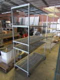 Rolling Metal Rack-
