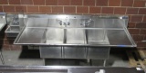 3 Bay Sink-