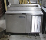 Delfield Rolling Refrigerated Prep Table-