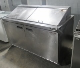 Delfield Rolling Refrigerated Prep Station-