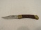 Buck Knife with Case-