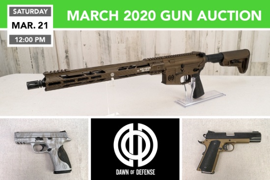 March 2020 Gun Auction