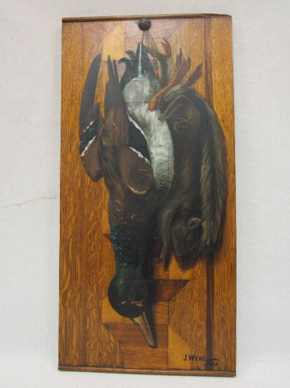 1906 Duck and Squirrel Hunting Board-
