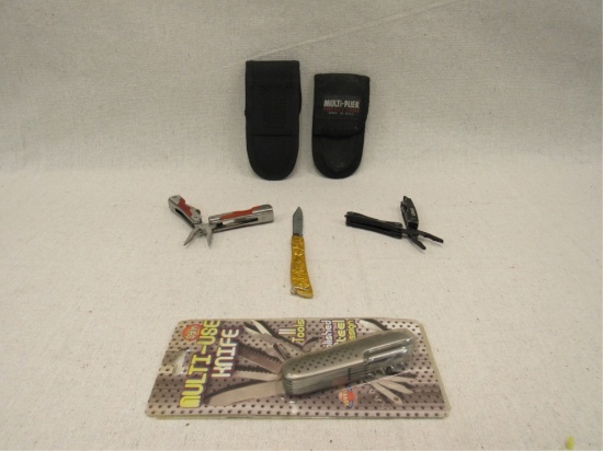 (qty - 4) Pocket Knives-