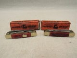(qty - 2) Hammer Brand Folding Pocket Knives-