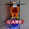 *New* Case Eagle Neon Sign w/ Backing-