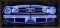 Ford Mustang Grill Neon Sign in Steel Can-