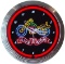 Live to Ride Motorcycle Neon Clock-