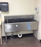 SS Sink, Soap Dispenser, and Towel Dispenser