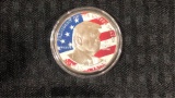 Enameled Donald Trump Commemorative Coin-