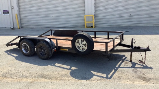 16’ Car Hauler Trailer with Dove Tail-