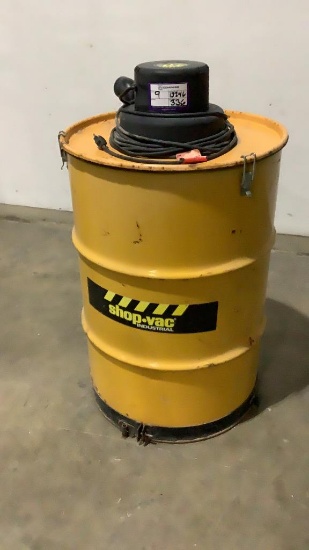 Shop-Vac Barrel Vacuum 115 Volts 3 Hp