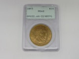 1893 US $20 Gold Liberty Head