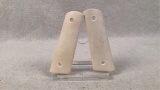 Government Frame 1911 Ivory Style Grips
