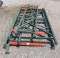 (qty - 6) Assorted Pallet Racking Uprights