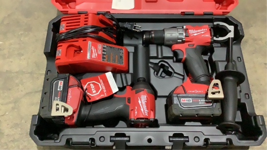 Milwaukee 1/4" Impact Driver and 1/2" Drill/Driver