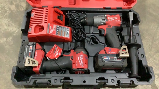 Milwaukee 1/4" Impact Driver and 1/2" Drill/Driver