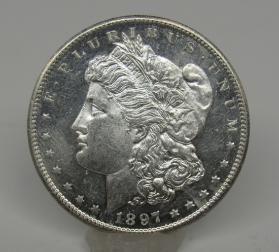 1897-S US Morgan Silver Dollar