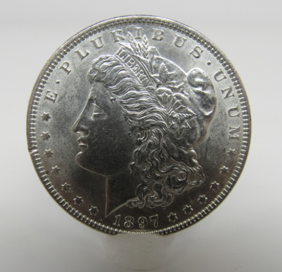 1897-P US Morgan Silver Dollar