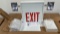 (7) Lightolier Emergency Exit Signs