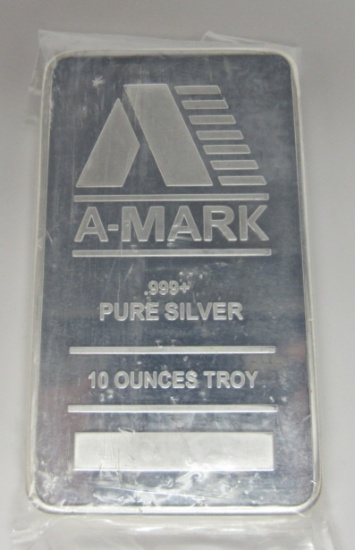 10oz A - Mark Silver Bar