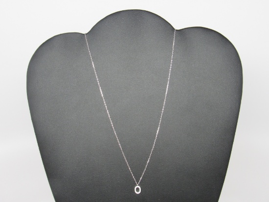 White Sapphire Necklace